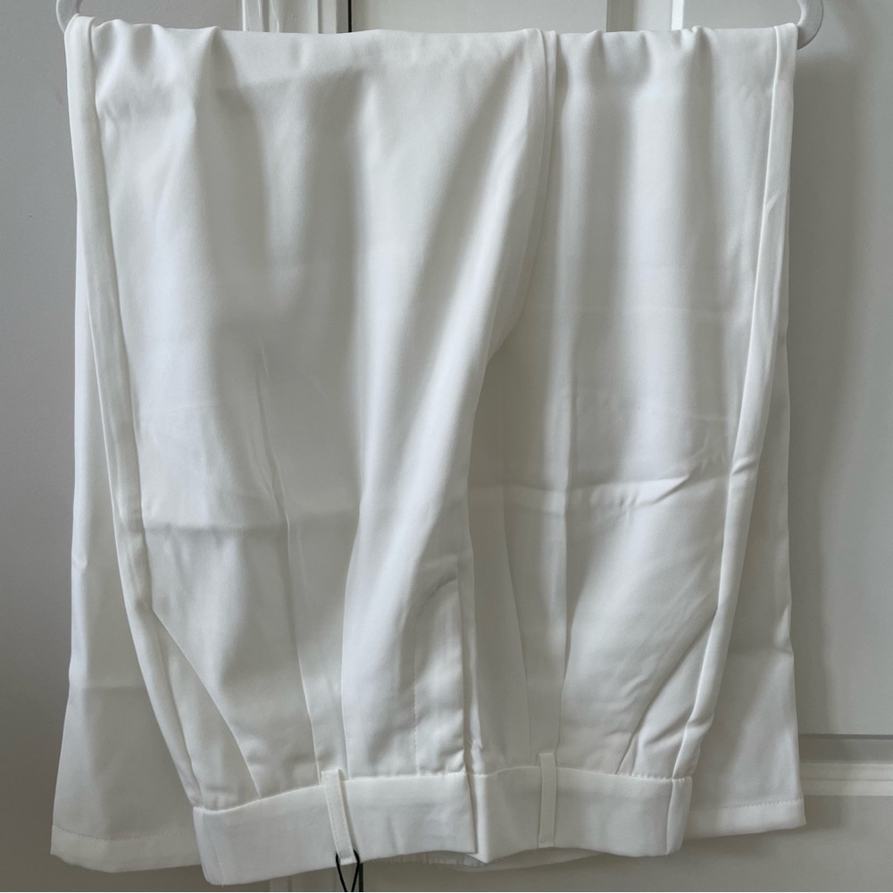 Daisy Grace Wide-Leg Pants - Small - White